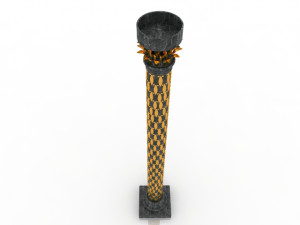 column 3D-Modell