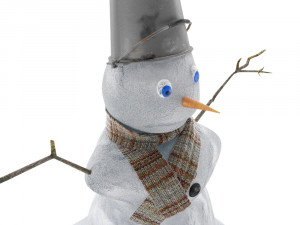 snowman Model 3D