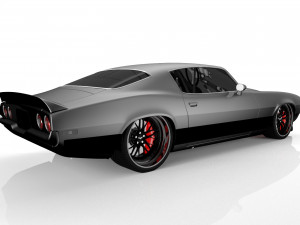 chevrolet camaro 1970 3D Model