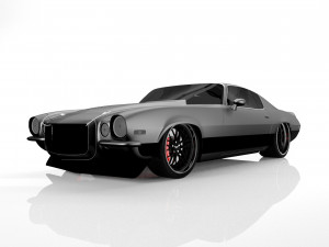 chevrolet camaro 1970 3D Model