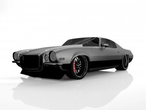 chevrolet camaro 1970 3D Model