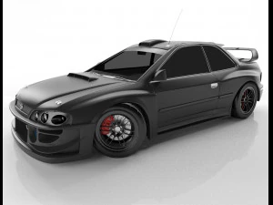 subaru impreza 3D Model