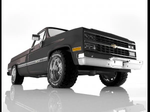 chevrolet c-k 1985 3D Model