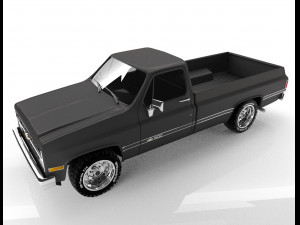 chevrolet c-k 1985 3D Модель