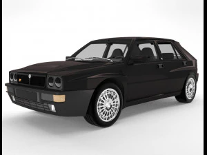 Lancia Delta HF Integrale 3D Модель