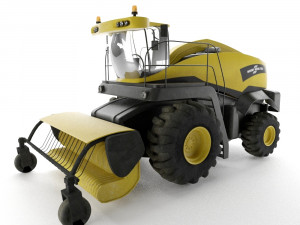 combine agricultural vehicle 3D Model