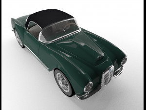 lancia aurelia b24 convertible 1955 Model 3D