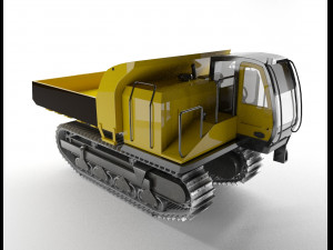 rubber crawler 3D Model