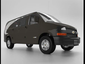 范雪佛兰快车 3D 模型