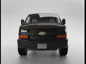 van chevrolet express 3D Model