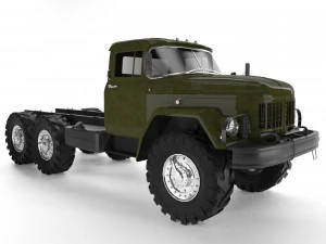 zil 131 truck 3D Model