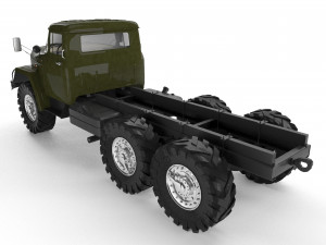 zil 131 truck 3Dモデル