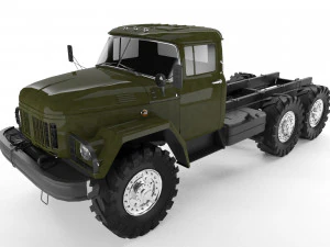 zil 131 truck 3D Model