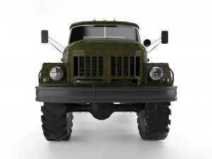 zil 131 truck 3Dモデル