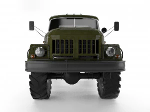 zil 131 truck 3D Model