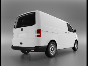 volkswagen transporter t5 3D मॉडल