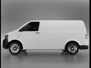volkswagen transporter t5 3D मॉडल