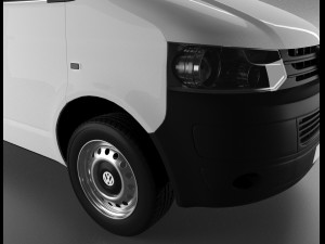 volkswagen transporter t5 3D मॉडल