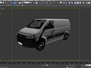 volkswagen transporter t5 3D मॉडल