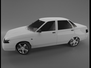 vaz lada 2110 sedan 3Dモデル