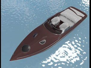 speedboat 3D Model