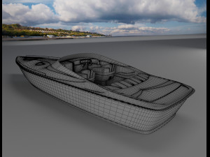 speedboat 3D Model