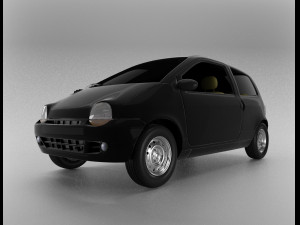 renault twingo 1993 3D 模型
