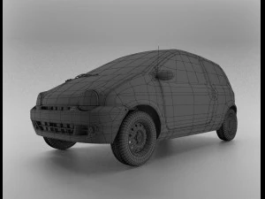 renault twingo 1993 3D Model