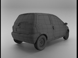renault twingo 1993 3D 模型