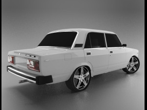 vaz lada 2105 3D Model