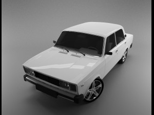 vaz lada 2105 3D Model