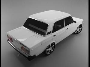 vaz lada 2105 3D Model