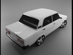 vaz lada 2105 3D Model