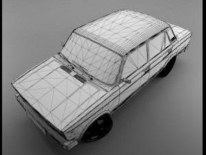 vaz lada 2105 3D Model