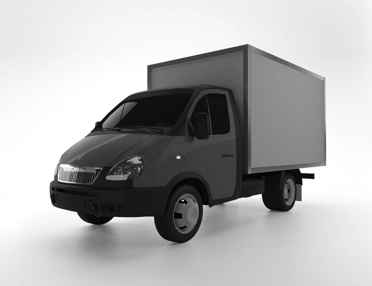gaz gazel 3302-14 3D Model .c4d .max .obj .3ds .fbx .stl .blend 