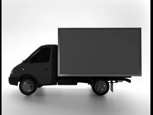 gaz gazel 3302-14 3D Model