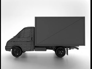 gaz gazel 3302-14 3D Model