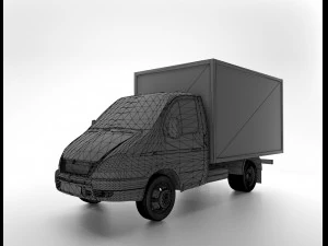 gaz gazel 3302-14 3D Model