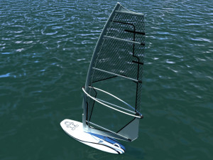 windsurf board 3D मॉडल