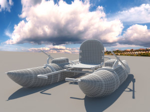 catamaran 3D Модель