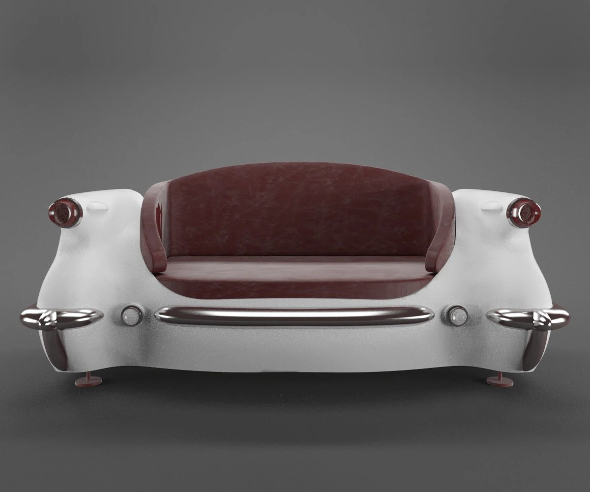 car sofa-chevrolet 3D Model .c4d .max .obj .3ds .fbx .stl .blend 