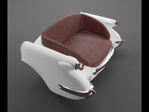 car sofa-chevrolet 3D Model