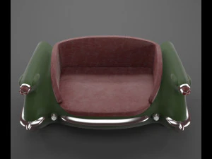 car sofa-chevrolet 3D Model