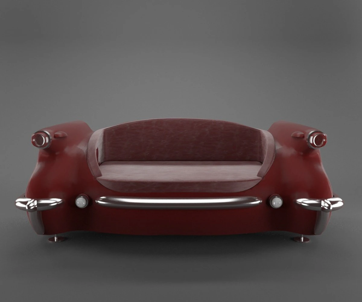 car sofa-chevrolet 3D Model .c4d .max .obj .3ds .fbx .stl .blend