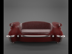 car sofa-chevrolet 3D 模型