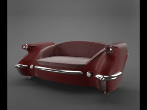 car sofa-chevrolet 3D Model