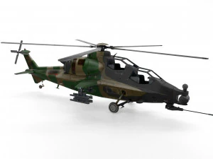 Elicottero Caic Z-10 Modello 3D