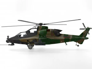 caic z-10 helicopter 3D Model