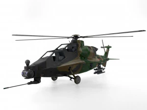 caic z-10 helicopter 3D Model