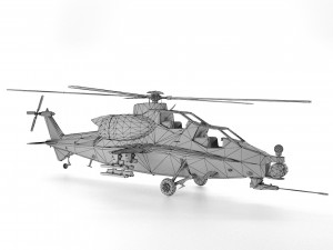 caic z-10 helicopter 3D Модель
